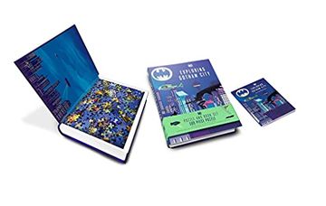 portada Exploring Gotham City Puzzle and Book set (in English)