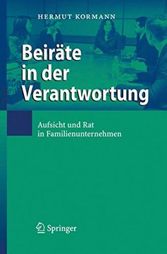 portada Beiräte in der Verantwortung: Aufsicht und rat in Familienunternehmen (en Alemán)