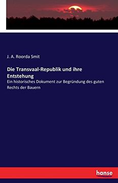 portada Die Transvaal-Republik und ihre Entstehung