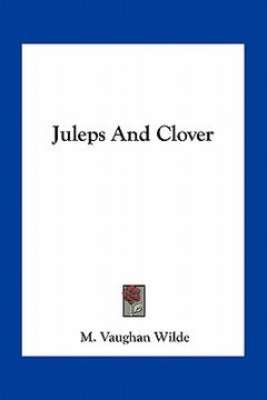 portada juleps and clover (in English)