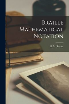 portada Braille Mathematical Notation (en Inglés)