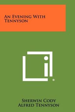 portada an evening with tennyson (en Inglés)