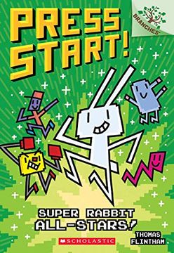 portada Super Rabbit All-Stars! A Branches Book (Press Start! #8), Volume 8 (Press Start! Scholastic Branches) (in English)