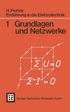 portada Einfã¼Hrung in die Elektrotechnik de Frohne(Springer Verlag Gmbh) (en Alemán)