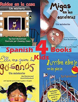 portada 4 Spanish Books for Kids: 4 libros para niños: 1 (4 Books for Kids)
