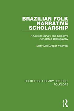 portada Brazilian Folk Narrative Scholarship Pbdirect: A Critical Survey and Selective Annotated Bibliography (Routledge Library Editions: Folklore) (en Inglés)
