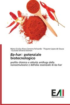 portada Ba-har: potenziale biotecnologico (en Italiano)