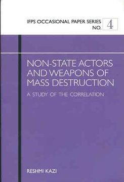 portada Nonstate Actors and Weapons of Mass Destruction a Study of the Correlation