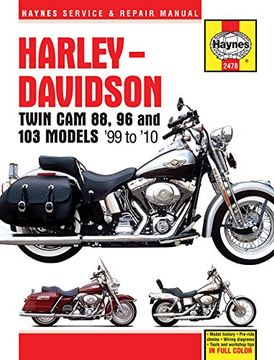 portada Harley Davidson Twin cam 88, 96 & 103 Service and Repair Manual (Haynes Automotive Repair Manuals) 