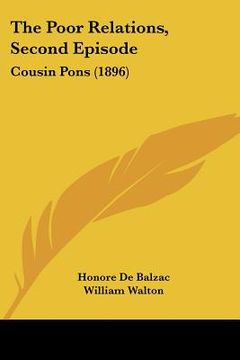 portada the poor relations, second episode: cousin pons (1896)