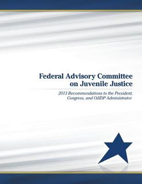 portada Federal Advisory Committee on Juvenile Justice: 2013 Recommendations to the President, Congress, and OJJDP Administrator (en Inglés)