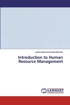 portada Introduction to Human Resource Management