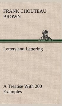 portada letters and lettering a treatise with 200 examples (in English)
