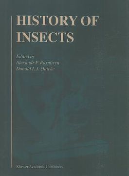 portada history of insects (en Inglés)