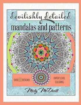 portada Devilishly Detailed Mandalas and Patterns: Expert Level Coloring (en Inglés)