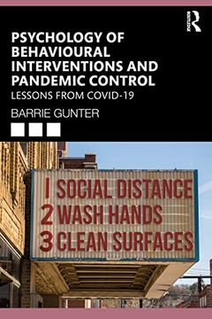 portada Psychology of Behavioural Interventions and Pandemic Control (Lessons From the Covid-19 Pandemic) (en Inglés)