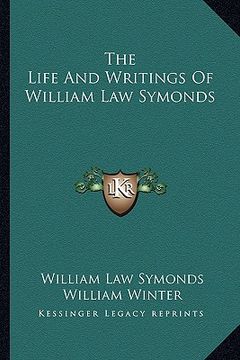 portada the life and writings of william law symonds