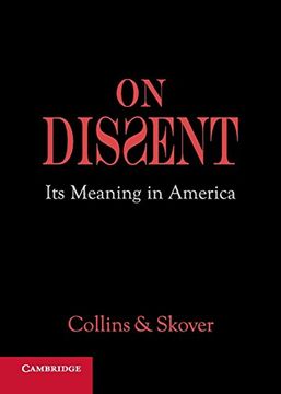 portada On Dissent (en Inglés)