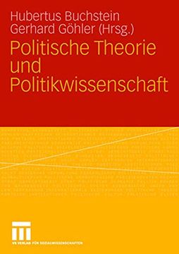 portada Politische Theorie und Politikwissenschaft (in German)