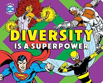 portada Dc Super Heroes Diversity is Superpower Board Book 