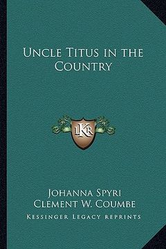portada uncle titus in the country (en Inglés)
