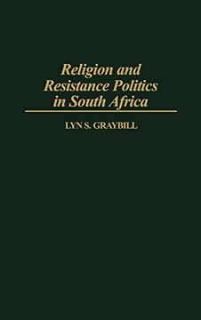 portada Religion and Resistance Politics in South Africa (in English)