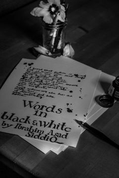 portada Words In Black & White: Poems, Verses & Random Quotes