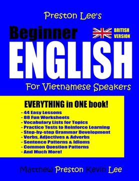 portada Preston Lee's Beginner English For Vietnamese Speakers (British) (en Inglés)