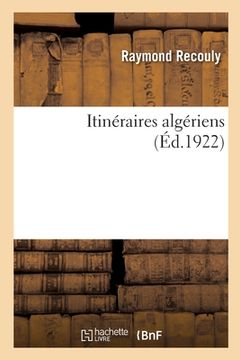 portada Itinéraires algériens (in French)