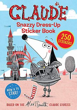 portada Snazzy Dress-Up Sticker Book (Claude tv Tie-Ins) (en Inglés)