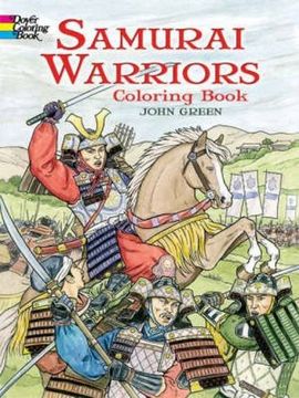portada Samurai Warriors: Coloring Book (Dover History Coloring Book) 