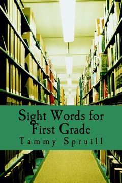portada Sight Words for First Grade: treasure Book learning series (en Inglés)