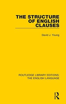 portada The Structure of English Clauses (Routledge Library Editions: The English Language) (en Inglés)