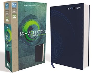 portada NIV, Revolution Bible, Imitation Leather, Blue: The Bible for Teen Guys
