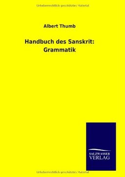 portada Handbuch des Sanskrit Grammatik (in German)