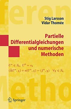 portada Partielle Differentialgleichungen und Numerische Methoden (en Alemán)