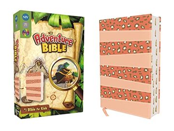 portada Niv, Adventure Bible, Leathersoft, Coral, Full Color, Thumb Indexed Tabs (en Inglés)