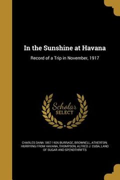 portada In the Sunshine at Havana (in English)