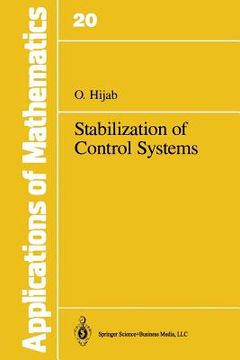 portada stabilization of control systems