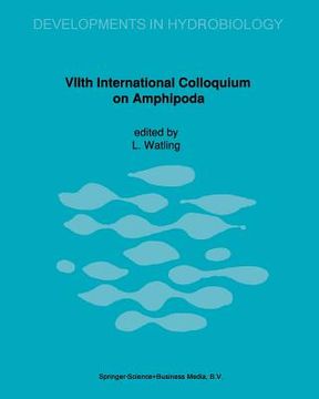 portada Viith International Colloquium on Amphipoda: Proceeding of the Viith International Colloquium on Amphipoda Held in Walpole, Maine, Usa, 14-16 Septembe (in English)