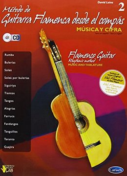portada Metodo de Guitarra Flamenca Desde el Compás, Volumen 2 (Carisch Music lab Spagna) 