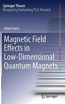 portada Magnetic Field Effects in Low-Dimensional Quantum Magnets (Springer Theses) (in English)