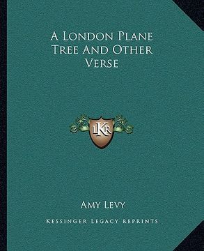 portada a london plane tree and other verse (en Inglés)