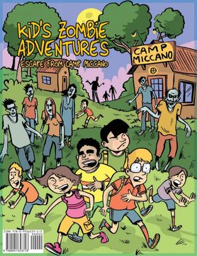 portada Kid's Zombie Adventures Series: Escape From Camp Miccano (en Inglés)