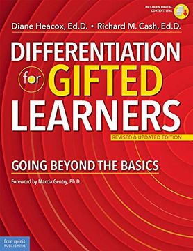 portada Differentiation for Gifted Learners: Going Beyond the Basics (Free Spirit Professional(Tm)) (en Inglés)