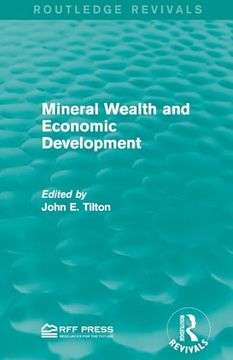 portada Mineral Wealth and Economic Development (en Inglés)