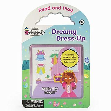 portada Dreamy Dress-Up (Colorforms Activity Books) 