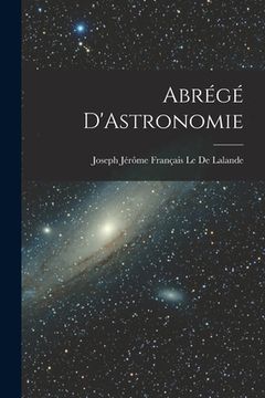 portada Abrégé D'Astronomie (in French)