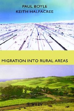 portada migration into rural areas: theories and issues (en Inglés)