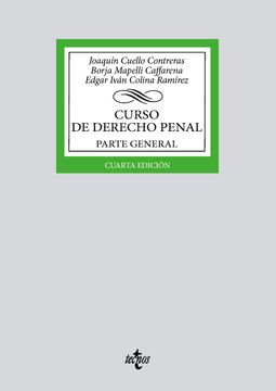 portada Curso de Derecho penal (in Spanish)